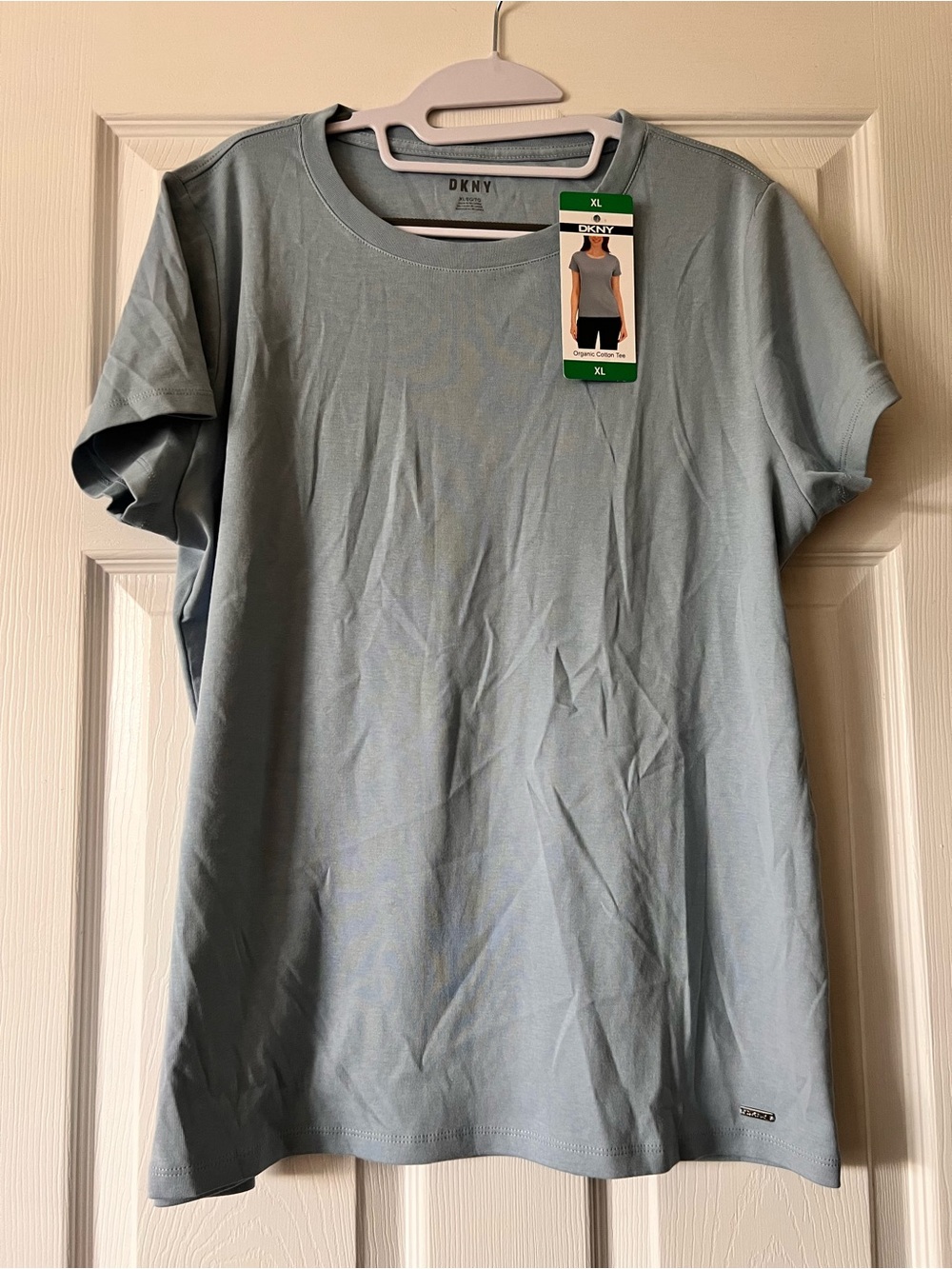 DKNY Light Blue Crew Neck T-Shirt